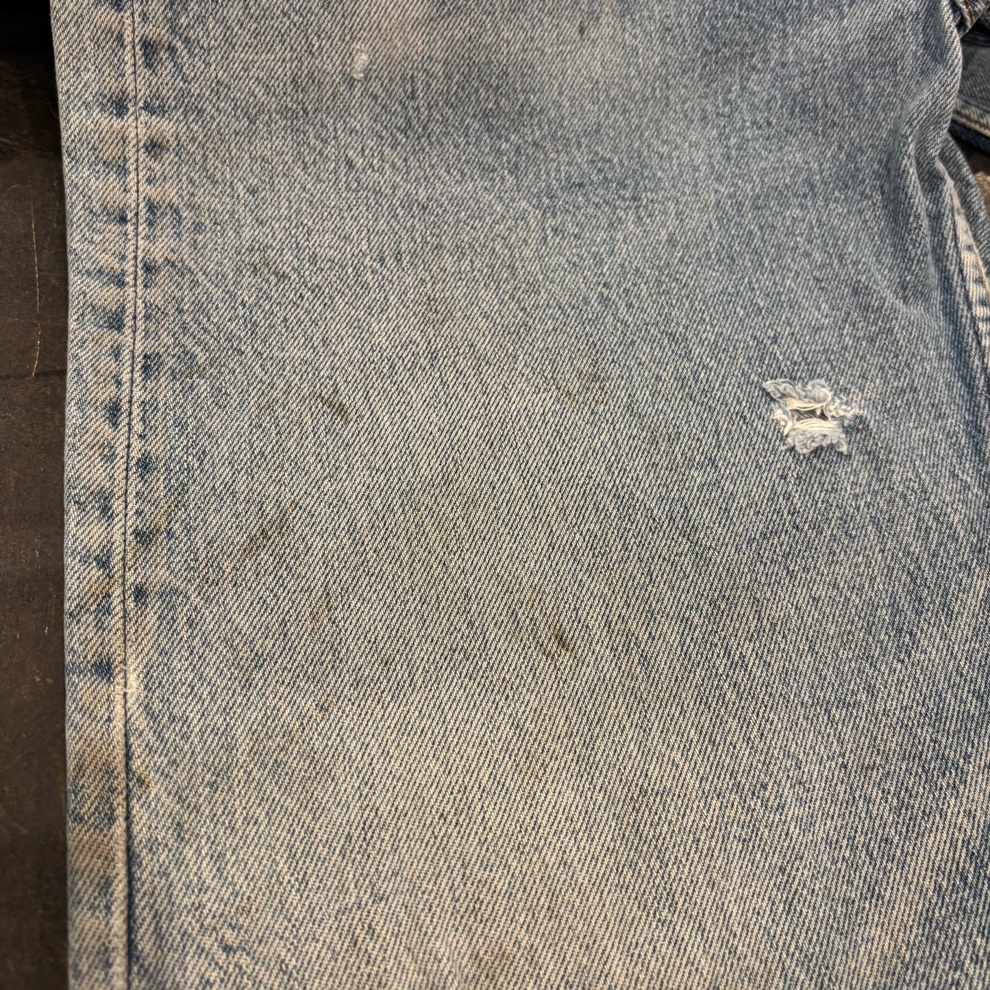 80's Levi's リーバイス 501 denim ダメージデニムパンツ (W32/L34) /A3519P-SO