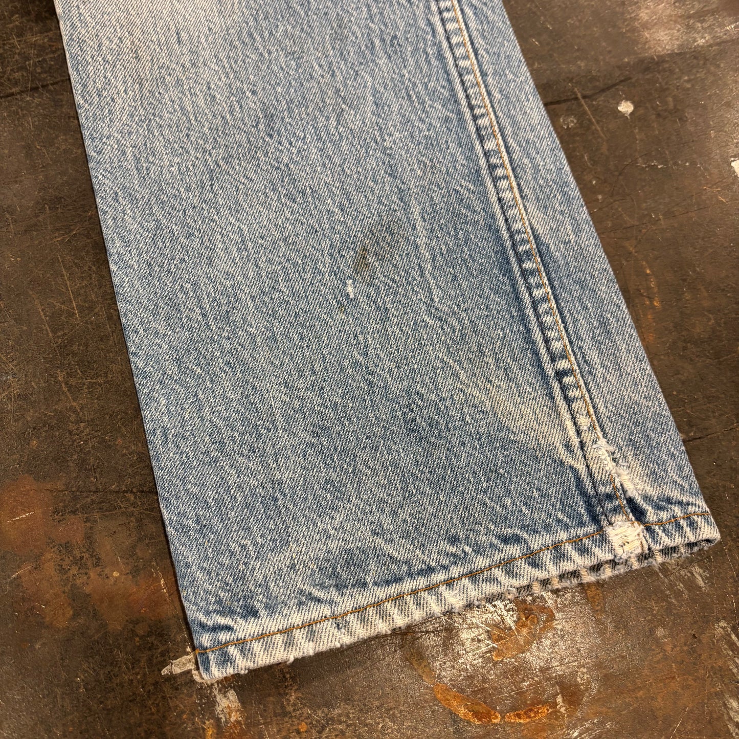 80's Levi's リーバイス 501 denim ダメージデニムパンツ (W32/L34) /A3519P-SO