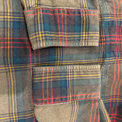 00's Ralph Lauren ラルフローレン チェックシャツ EMMONS カーキ (L)/A7870S-SO