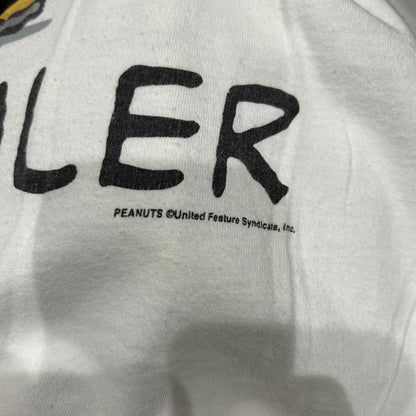 90's Changes JOE BOWLER スヌーピー 両面プリントTシャツ 白」(XL)/B2377T-SO