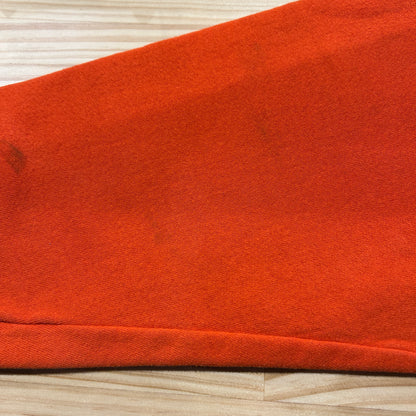 90's ~ RUSSELL ATHLETICS ”CLEMSON” カレッジ スウェット オレンジ (不明)/B1594S-SO