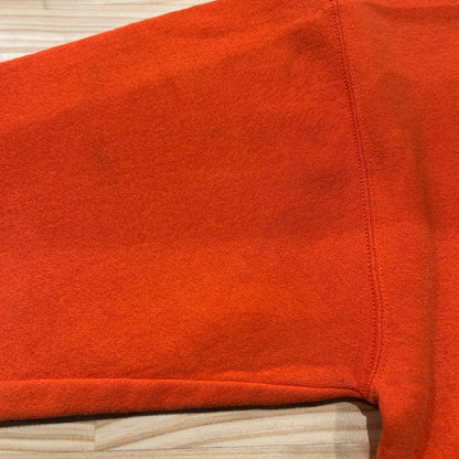 90's ~ RUSSELL ATHLETICS ”CLEMSON” カレッジ スウェット オレンジ (不明)/B1594S-SO