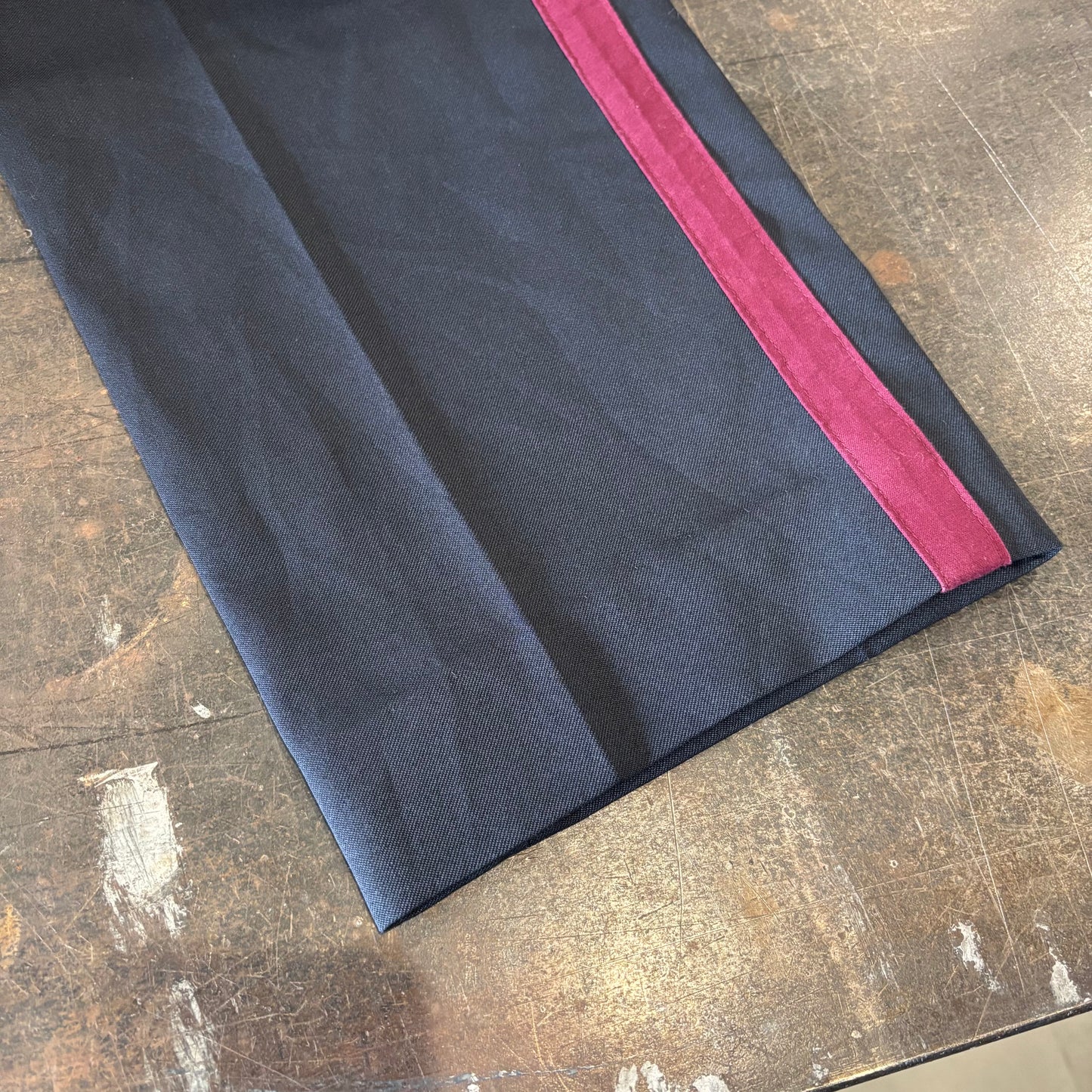 00's Horace Small ラインスラックス ブラック (34R) /B0522P-SO