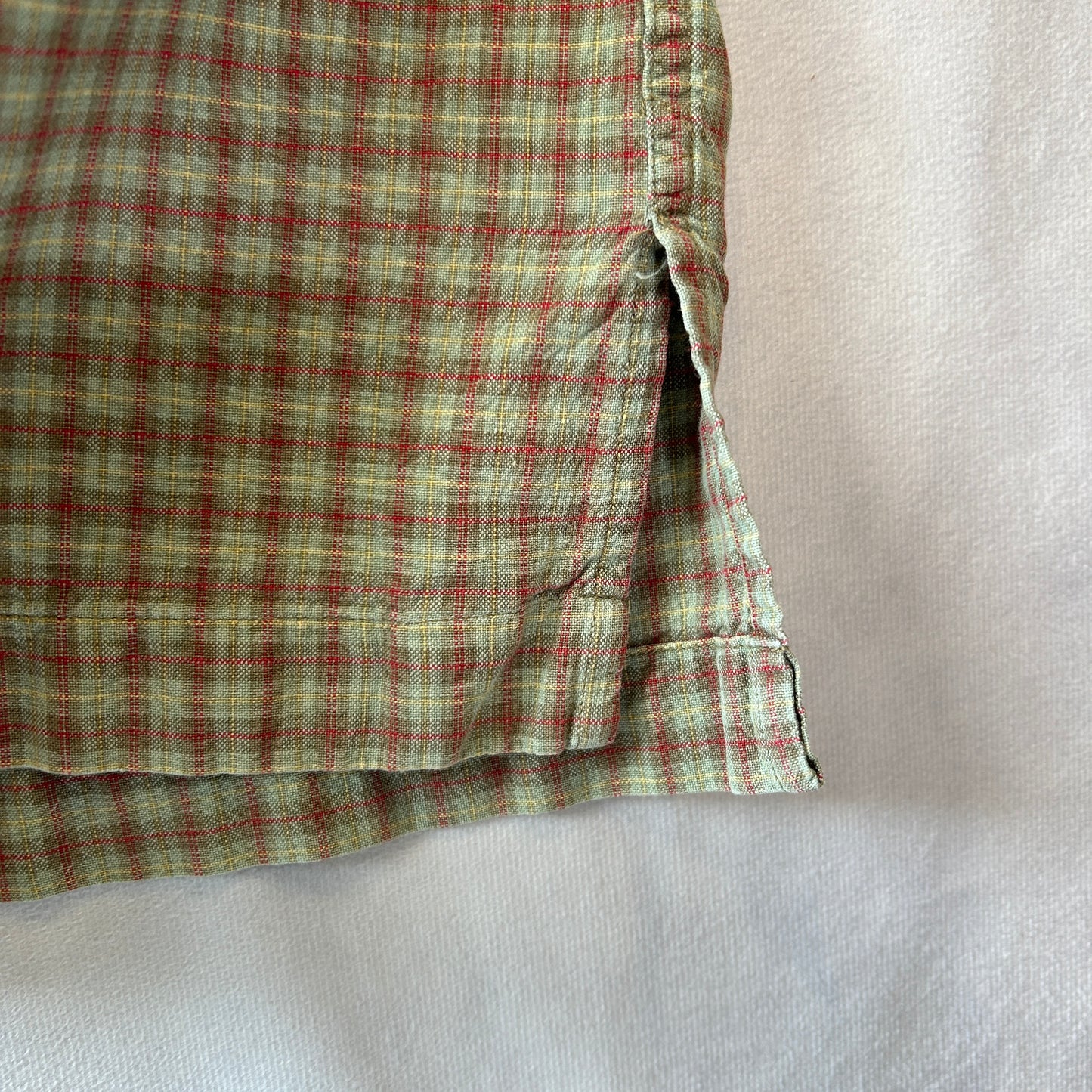 90's Polo by Ralph Lauren "ADAMS" ラルフ オープンカラーシャツ チェック (XL)/C0882SH-SO