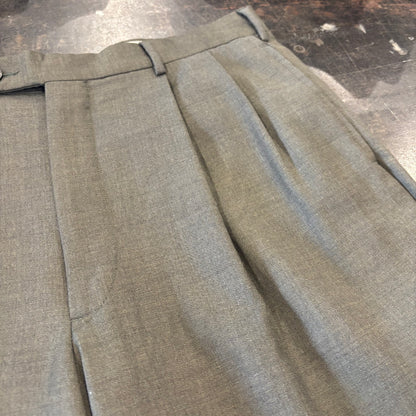 90's GIORGEO CARRELI 2タック スラックス カーキ (34) /B0165P-SO