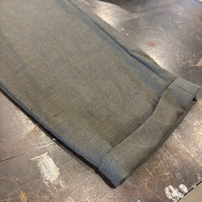 90's GIORGEO CARRELI 2タック スラックス カーキ (34) /B0165P-SO