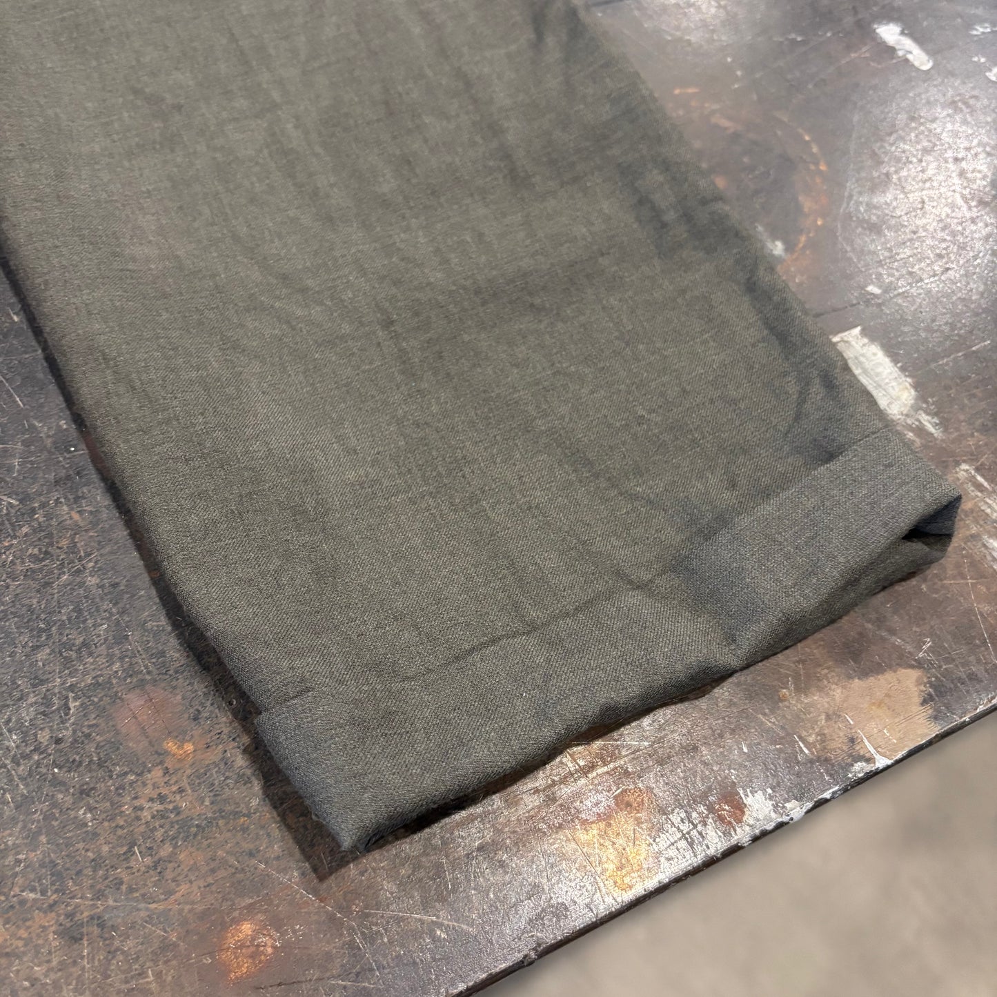 90's GIORGEO CARRELI 2タック スラックス カーキ (34) /B0165P-SO